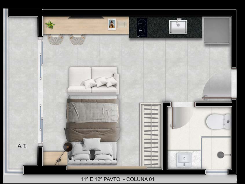 Planta Loft — On Sand