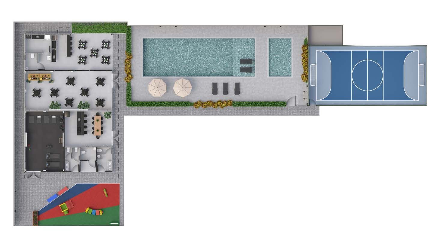 Planta Planta — Colina das Amoras Residencial Clube