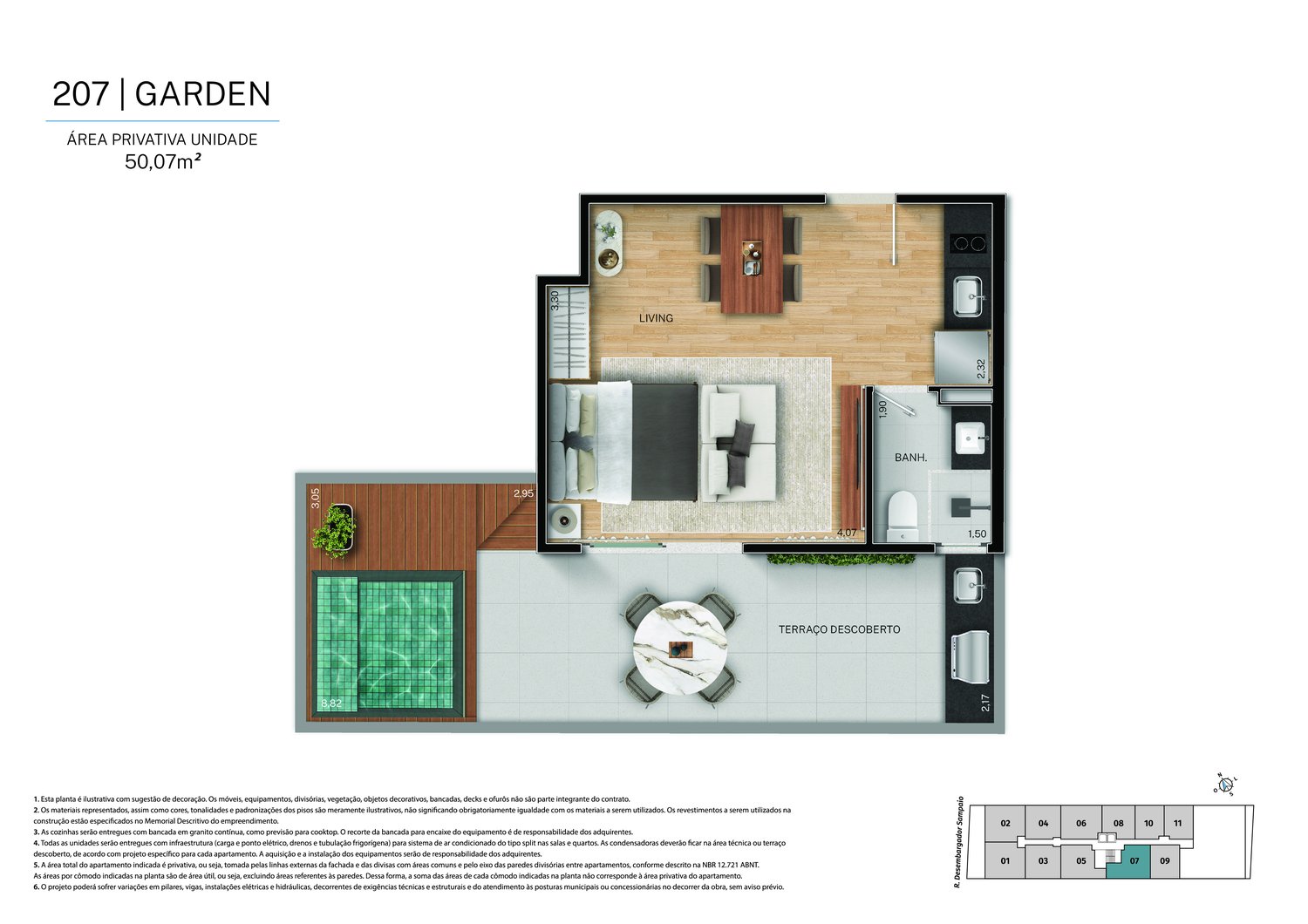 Planta 1 Quarto — Fit@370