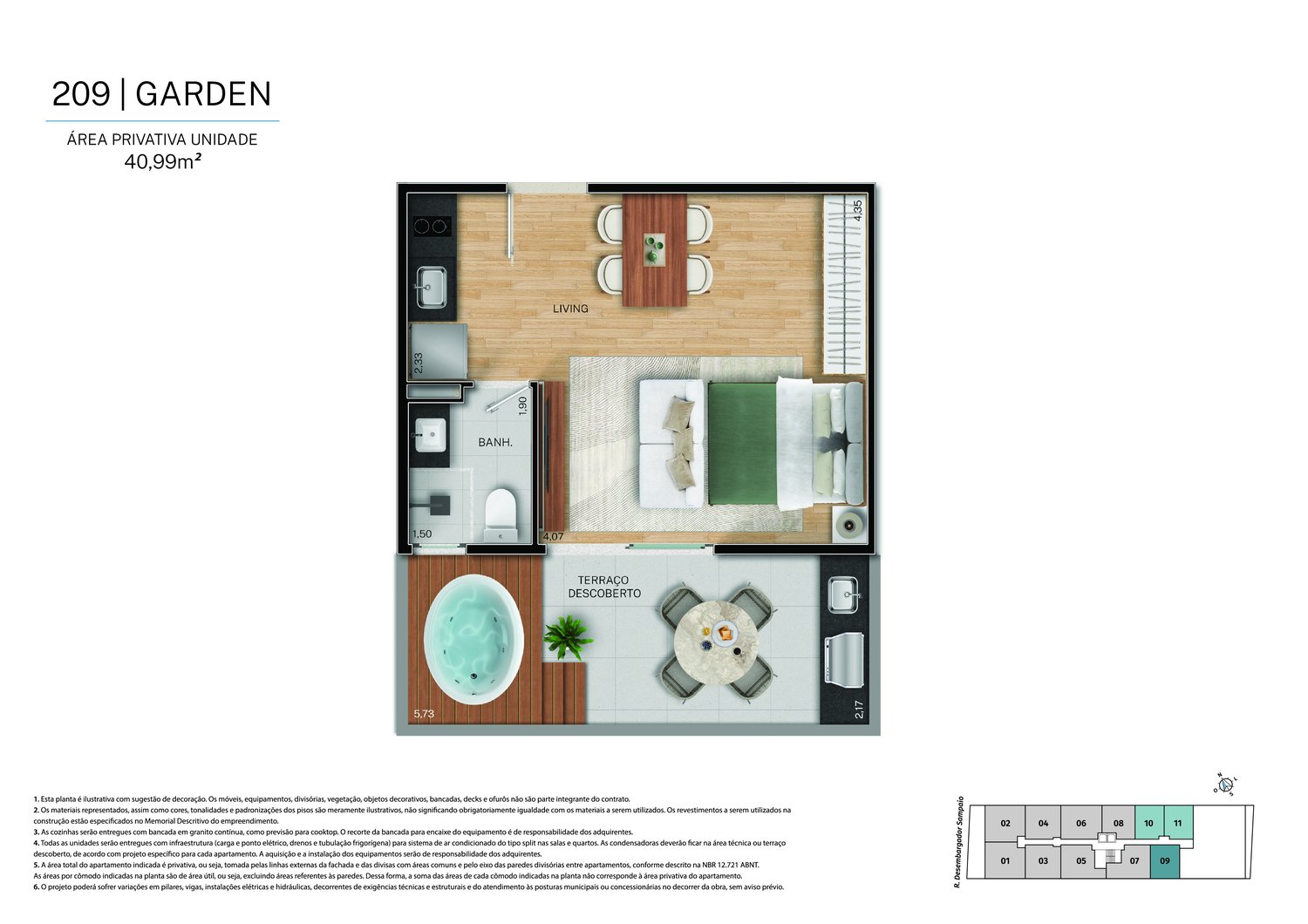 Planta 1 Quarto — Fit@370