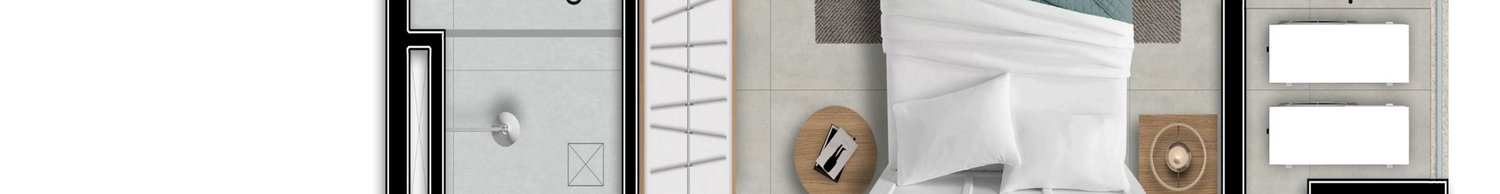 Planta Quarto/Sala - Coluna 01 — Galazzi Smart Living