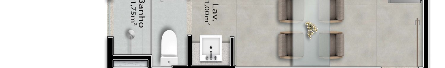 Planta Apartamento — Galazzi Smart Living
