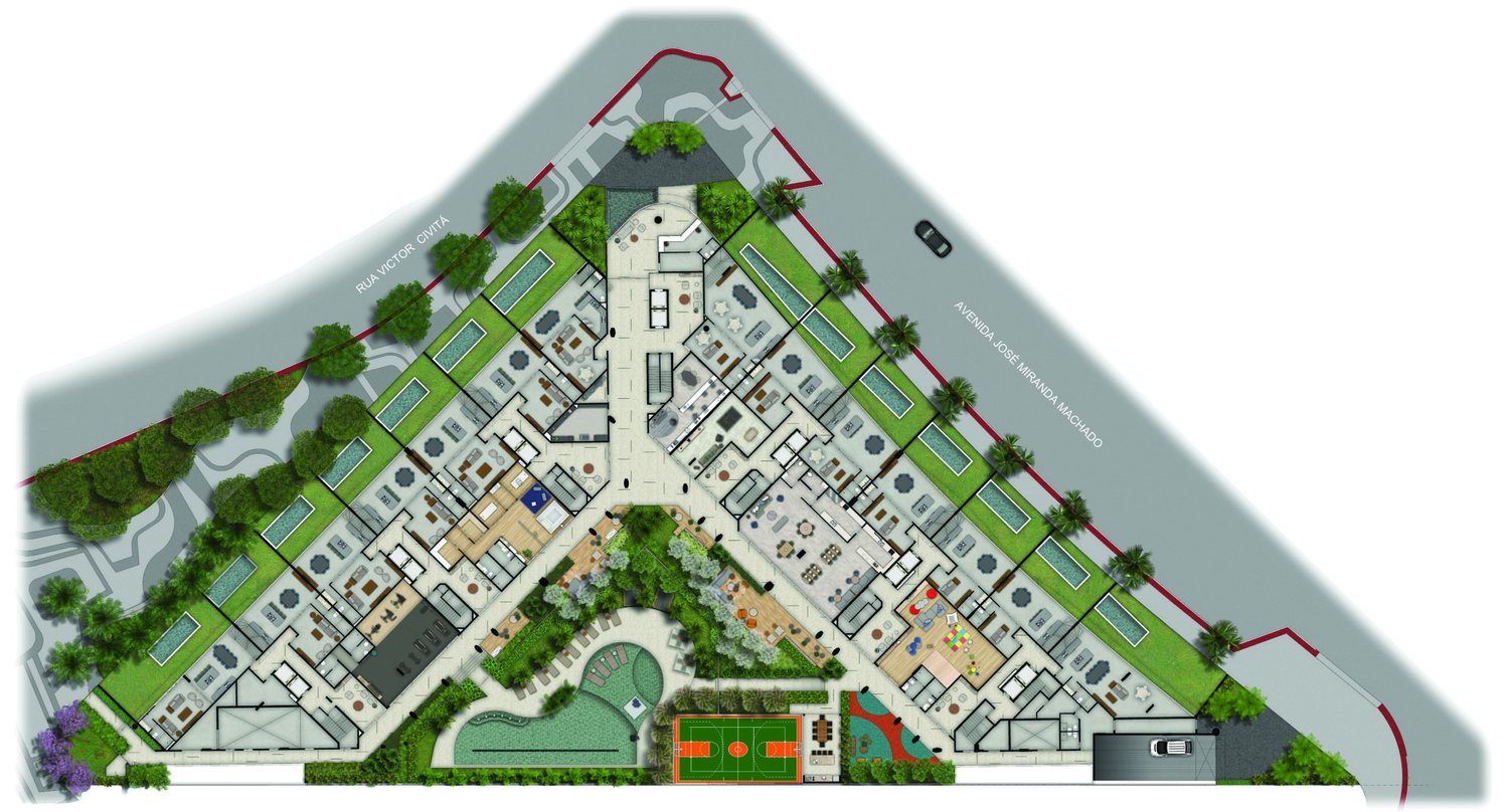 Planta Enseada 1 — Ilha Vitória Ocean Front Residences