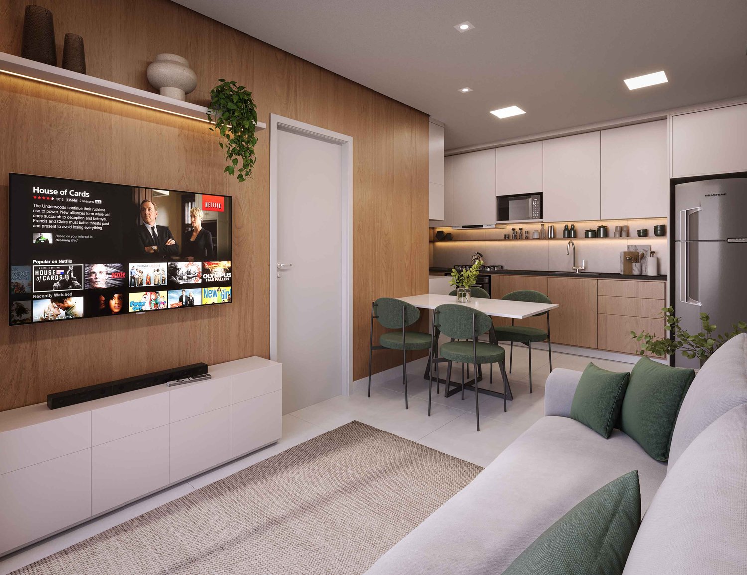 Planta 4 Quartos — Paradiso