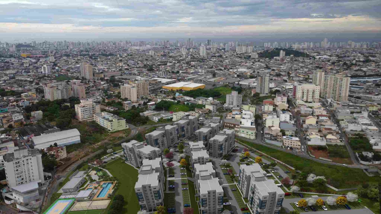 Planta 2 Quartos — Recanto do Sol