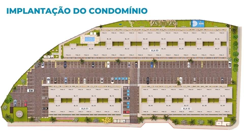 Planta 2 Quartos — Recanto Juara