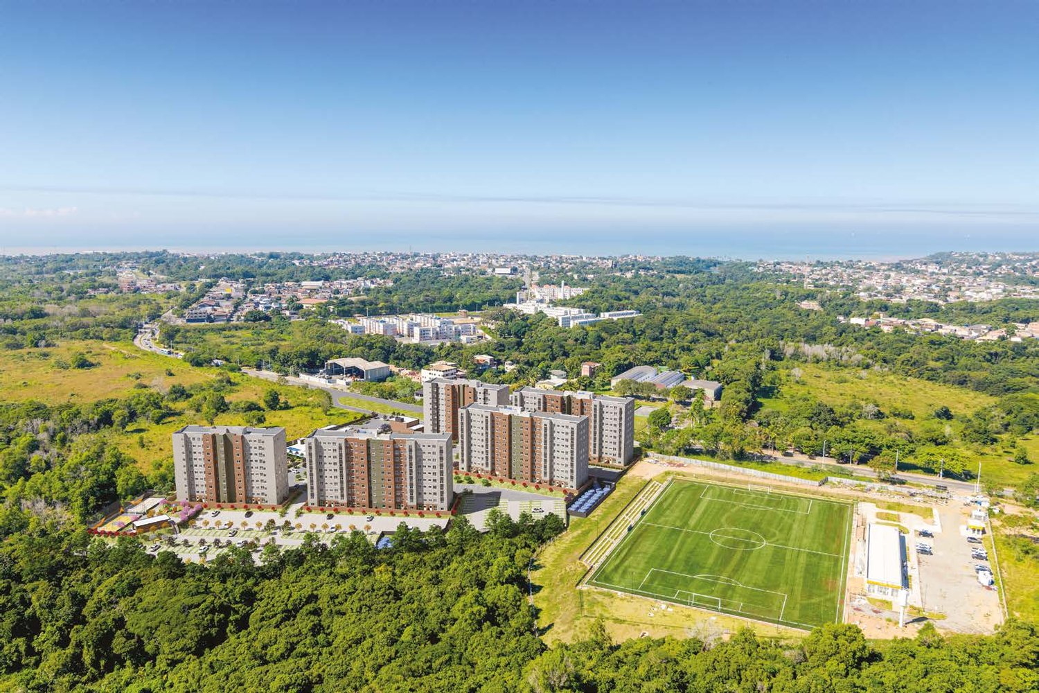 Vista do Arvoredo em Lagoa de Carapebus
