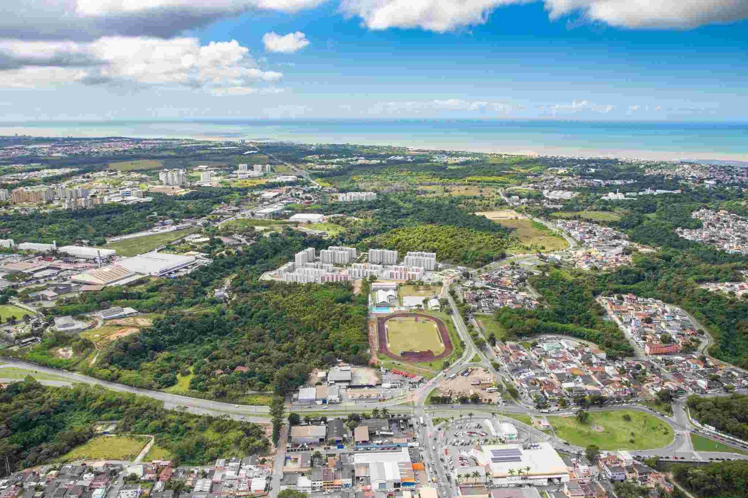 Vista do Passeio em Bicanga