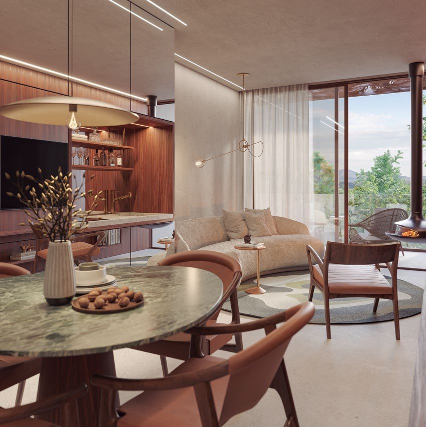 Planta 3 Quartos — Vive Le Vin