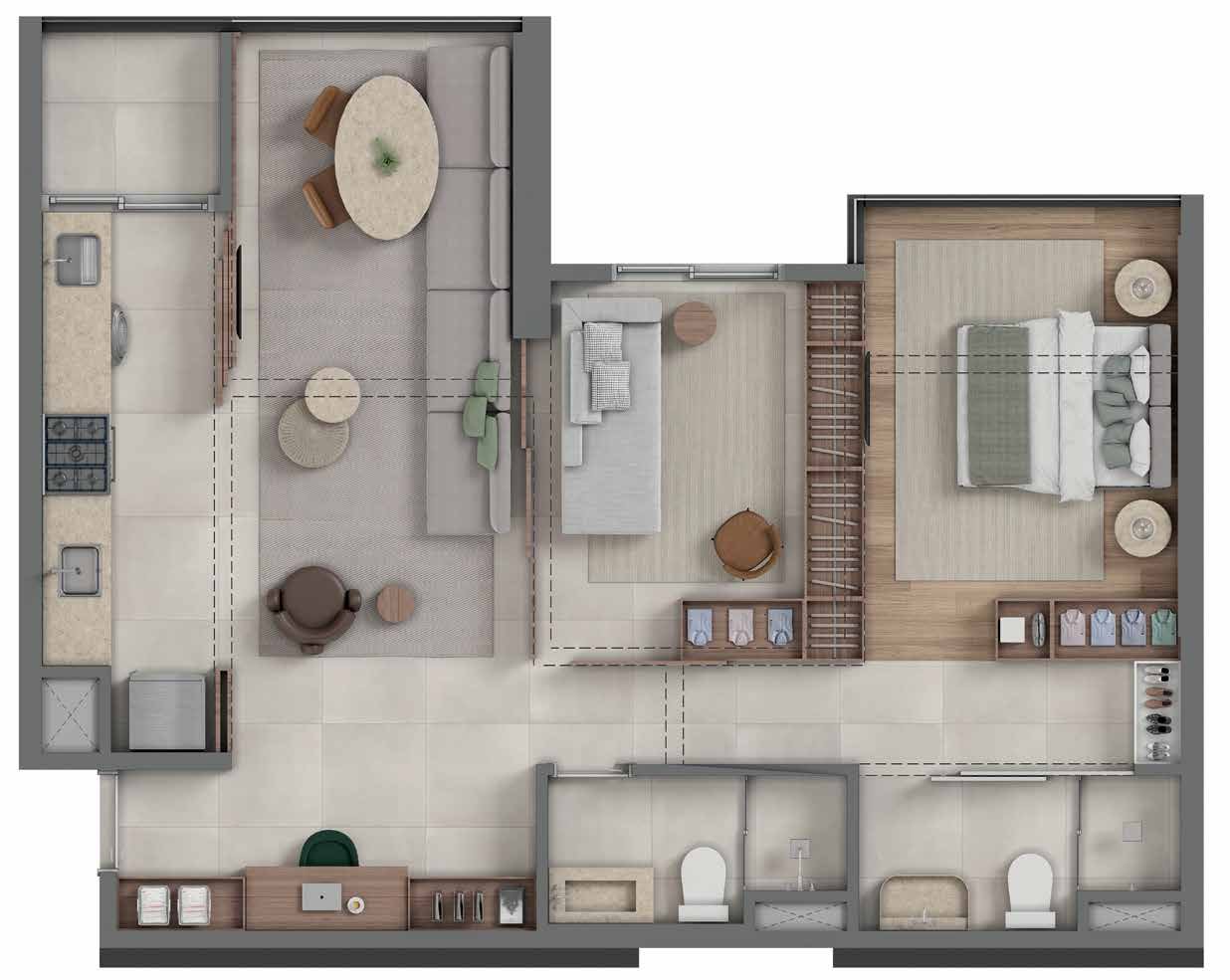 Planta 1 Quarto — Youniverse