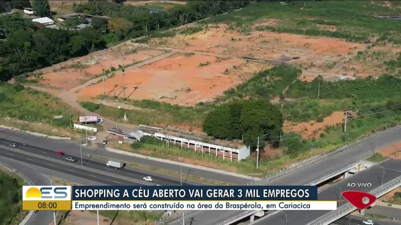 Cariacica ganha shopping a céu aberto com 50 lojas e atração de 3 mil empregos