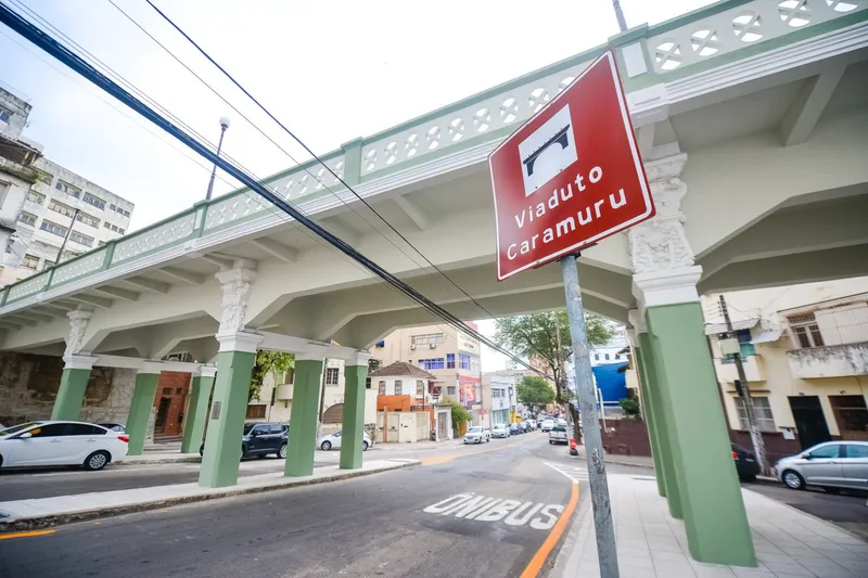 Viaduto Caramuru: marco da mobilidade urbana no coração de Vitória